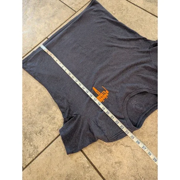 Nine Line Apparel Rebel To The End Shirt Mens L Gray Graphic Military Tee - Picture 2 of 9